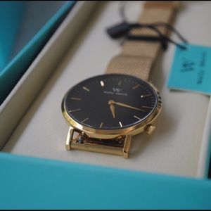 Welly Merck Watch BRAND NEW Gold Band